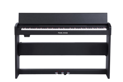 פסנתר חשמלי מקצועי בצבע שחור Pearl River F-13