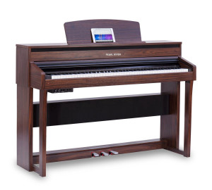 פסנתר חשמלי מרהיב F-53 מסדרת Musician עם קלידים מעץ בצבע רוזווד מבית Pearl River