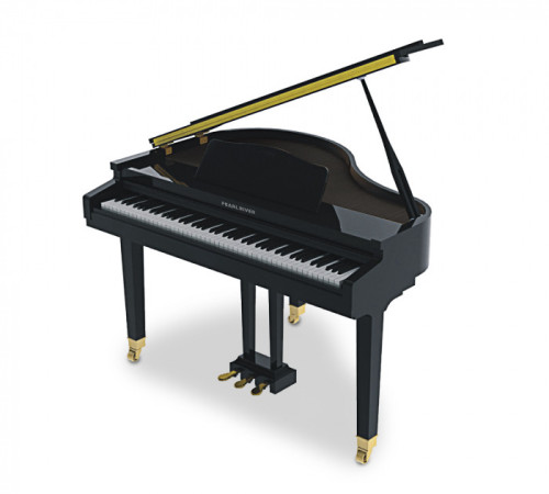 פסנתר כנף בייבי בצבע שחור Pearl River GP-1100