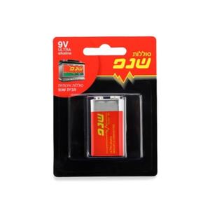 סוללה 9V מרובעת אלקליין שנפ