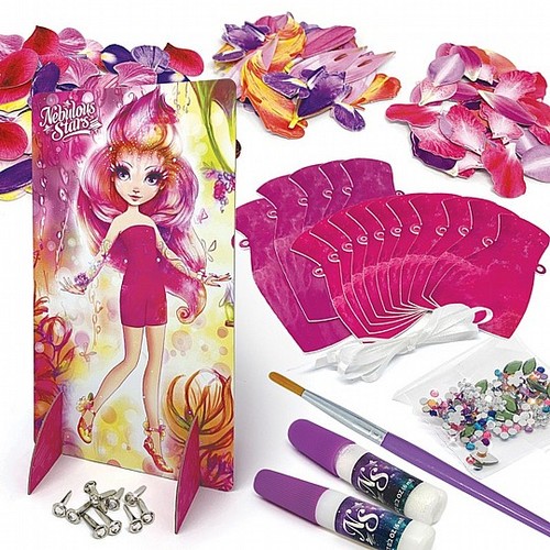 ערכת יצירה נבולוס להכנת שמלות צבעוניות לילדים 