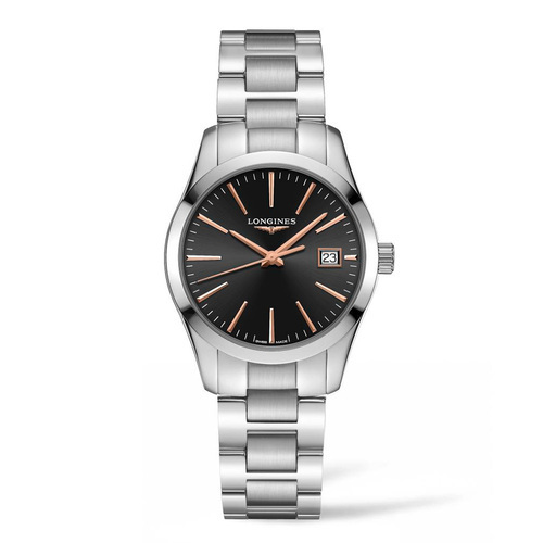 שעון LONGINES קוורץ יוקרתי לאישה (34 ממ)