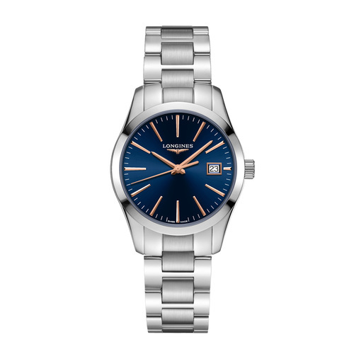 שעון LONGINES קוורץ יוקרתי לאישה (34 ממ)