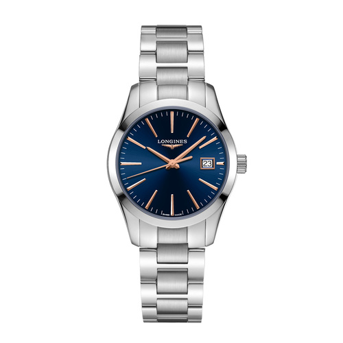 שעון LONGINES קוורץ יוקרתי לאישה (34 ממ)