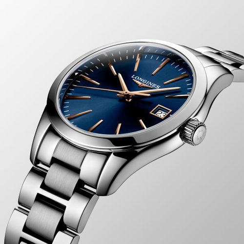 שעון LONGINES קוורץ יוקרתי לאישה (34 ממ)