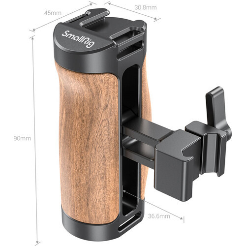 SmallRig DSLR Wooden NATO Side Handle 2915