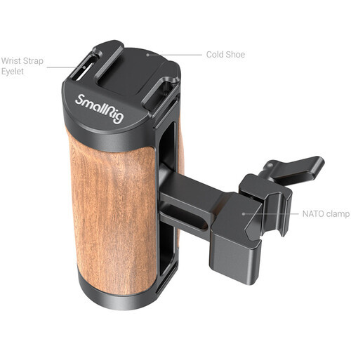 SmallRig DSLR Wooden NATO Side Handle 2915