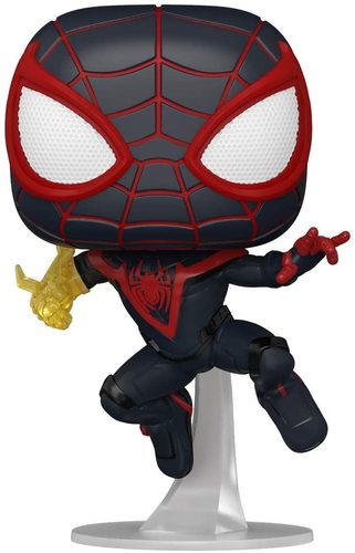 בובת פופ: Spiderman Miles Morales - ספיידרמן מיילס מוראלס