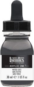 דיו אקריליק MUTED GREY LIQUITEX