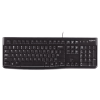 מקלדת חוטית Logitech K120 USB שחור