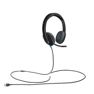אוזניות ומיקרופון Logitech USB H540 לוג'יטק