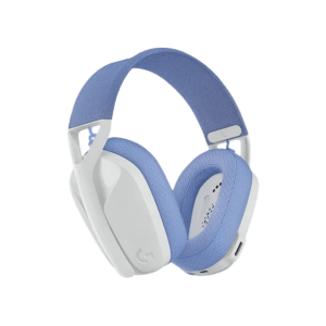 אוזניות אלחוטיות בצבע לבן דגם Logitech G435 Wireless לוג'יטק