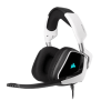 אוזניות גיימינג -CORSAIR VOID RGB ELITE USB 7.1 לבן