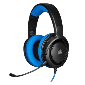 אוזניות גיימינג -CORSAIR HS35 STEREO צבע כחול קורסייר