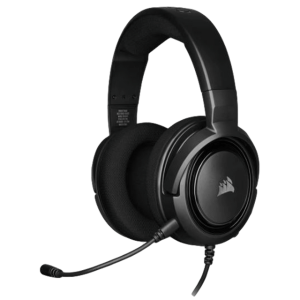 אוזניות גיימינג -CORSAIR HS35 STEREO בטקסטורת Carbon קורסייר