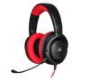 אוזניות גיימינג -CORSAIR HS35 STEREO אדום