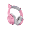 אוזניות גיימינג בצבע ורוד RAZER KRAKEN BT KITTY