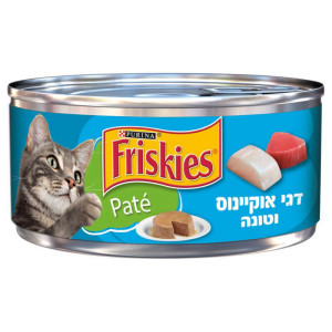 שימורי פריסקיז פטה דגי אוקיינוס וטונה