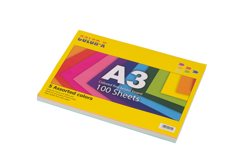 בריסטול צבעוני כהה A3 (100 דף)