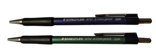 עיפרון מכני 9707 STAEDTLER 0.7 כחול/ירוק