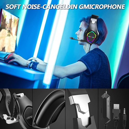 אוזניות J20 Gaming עם מיקרופון מבית ERXUNG