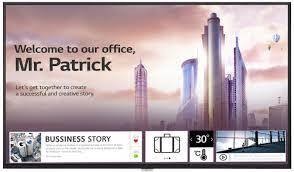 מסך מקצועי LG 75UH5F-H | 75 Inch Digital Signage 24/7