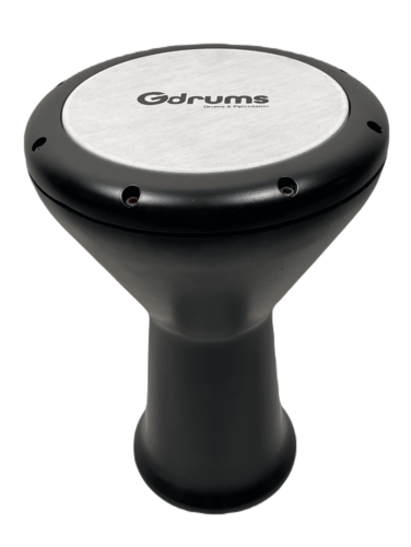 דרבוקה טורקית מקצועית (יציקה) בצבע שחור Full Cast Bass GPRO-19 מבית Gdrums