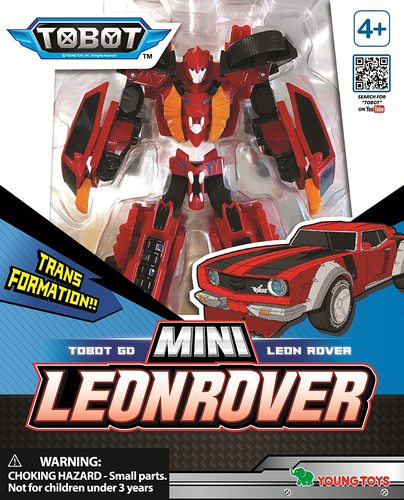 מיני טובוט LEON ROVER לאון רובר - רובוט לוחם TOBOT שמשתנה למכונית