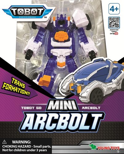 מיני טובוט ARCBOLT ארקבולט - רובוט לוחם TOBOT שמשתנה לרכב עתידני