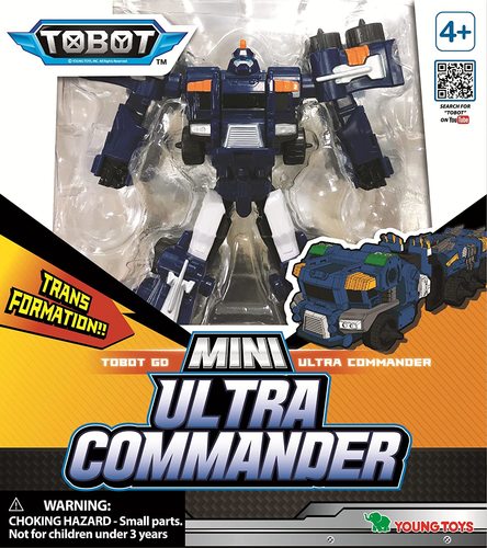 מיני טובוט ULTRA COMMANDER אולטרא קומנדר - רובוט לוחם TOBOT שמשתנה למשאית