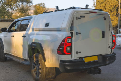 ארגז אחורי אלומיניום לטויוטה HILUX - דגם 