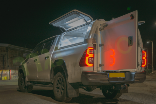 ארגז אחורי אלומיניום לטויוטה HILUX - דגם 