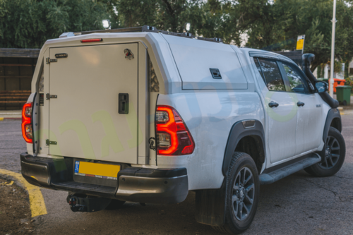 ארגז אחורי אלומיניום לטויוטה HILUX - דגם 