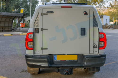 ארגז אחורי אלומיניום לטויוטה HILUX - דגם 