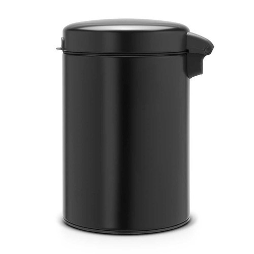 פח נתלה 3 ליטר שחור מט ברבנטיה | Brabantia NewIcon