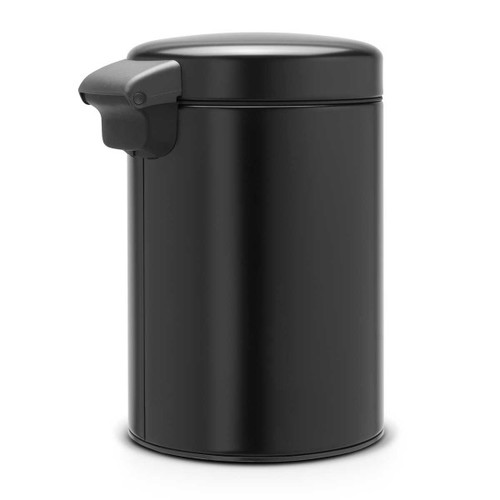 פח נתלה 3 ליטר שחור מט ברבנטיה | Brabantia NewIcon