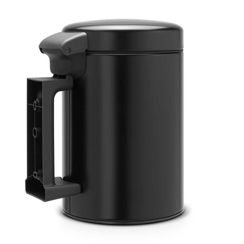 פח נתלה 3 ליטר שחור מט ברבנטיה | Brabantia NewIcon