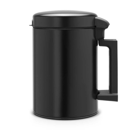 פח נתלה 3 ליטר שחור מט ברבנטיה | Brabantia NewIcon