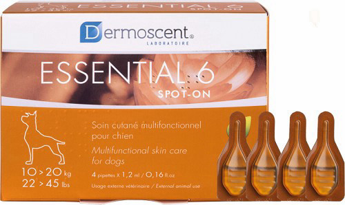 טיפות דרמוסנט לעור לכלב