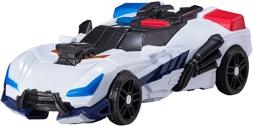 מיני טובוט SARGEANT JUSTICE סארג'נט ג'סטיס - רובוט לוחם TOBOT שמשתנה לניידת משטרה