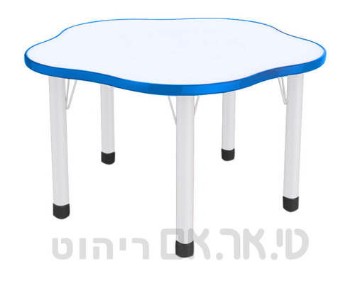 שולחן פעילות מתכוונן כחול