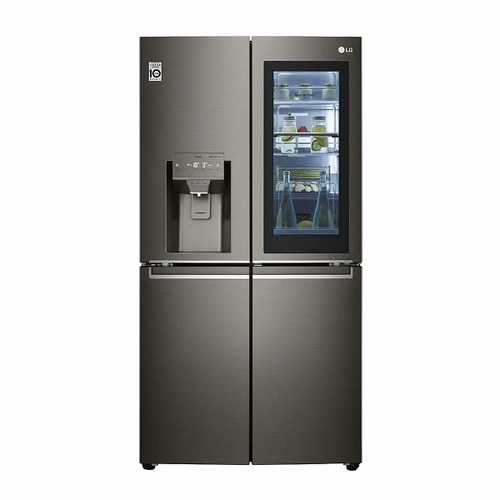 מקרר 653 ‏ליטר LG GRX720INS ‏4 דלתות מקפיא תחתון