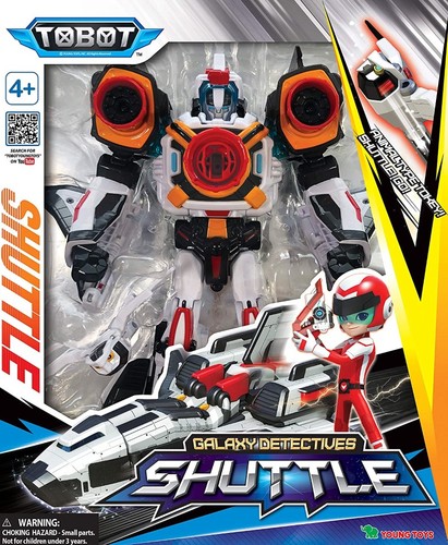 טובוט SHUTTLE שאטל - רובוט גדול לוחם TOBOT שמשתנה למעבורת חלל, כולל נשר רובוטי