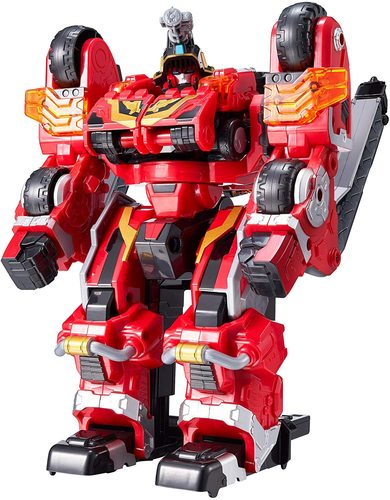 טובוט AGENT TITAN אייג'נט טיטאן - רובוט גדול לוחם TOBOT שמשתנה לרכב חלל ולמיני דחפור