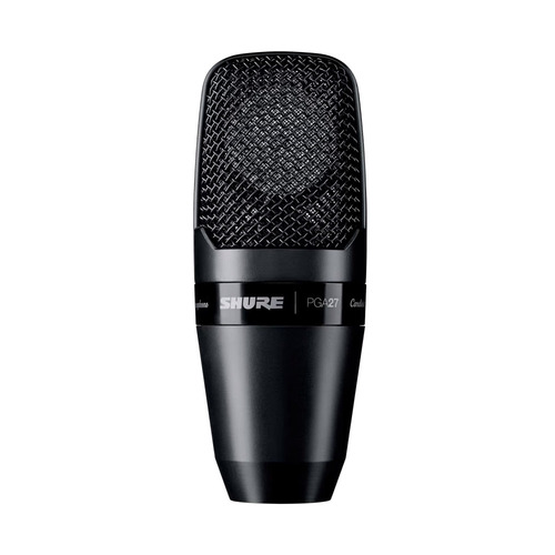 מיקרופון קונדסנר עם תושבת Shure PGA27 LC