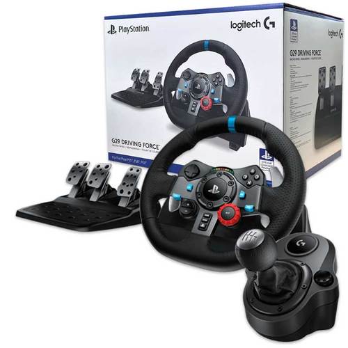 הגה PS4/PS5/PC LOGITECH G29 + SHIFTER