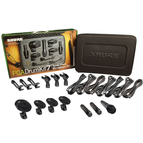 ערכת מיקרופונים Shure PGA Drum Kit 7 חלקים רשמי