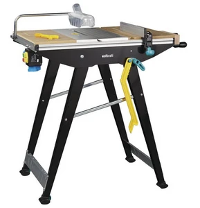 שולחן עבודה מתקפל רב שימושי לנגרות 50x78 ס"מ WOLFCRAFT Master Cut 1500