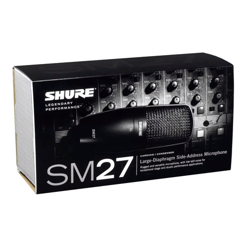 מיקרופון קונדנסר ווקאלי Shure SM27-LC רשמי