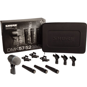 סט 4 מיקרופונים לתופים Shure DMK57-52 רשמי